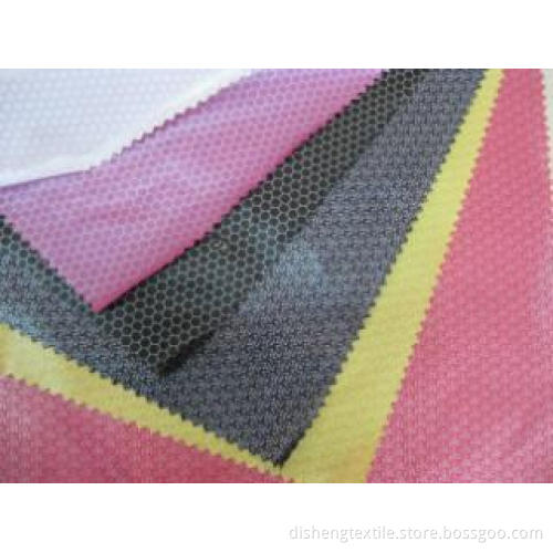 290T poly pongee polyester fabric, 50D*50D, printing